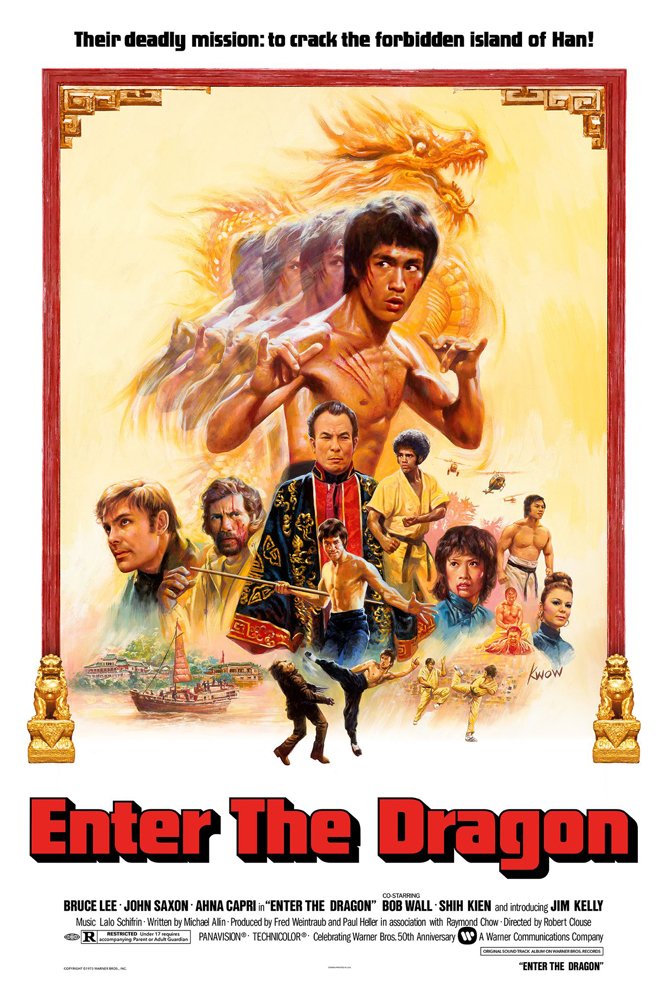 BRUCE LEE ENTER THE DRAGON by KWOW