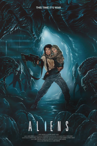 ALIENS Art by Nick Charge