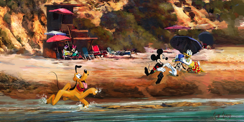 DISNEY Cliff Cramp "By the Beach"