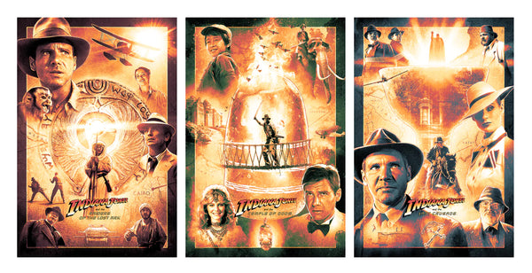 Indiana Jones Trilogy" SET Kevin Wilson