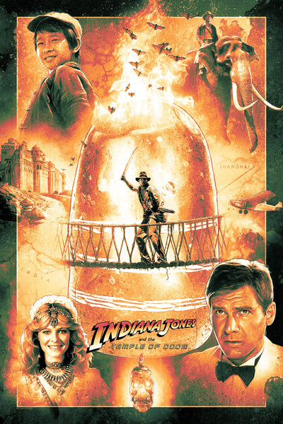 Indiana Jones Trilogy" SET Kevin Wilson