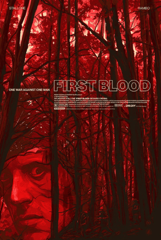 FIRST BLOOD Oliver Barrett mondo Variant